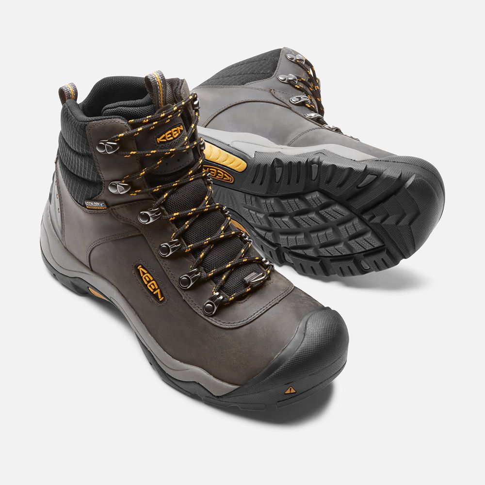 Bottes de Baskets Keen Homme Noir Marron | Revel Iii | SWTNL-9063